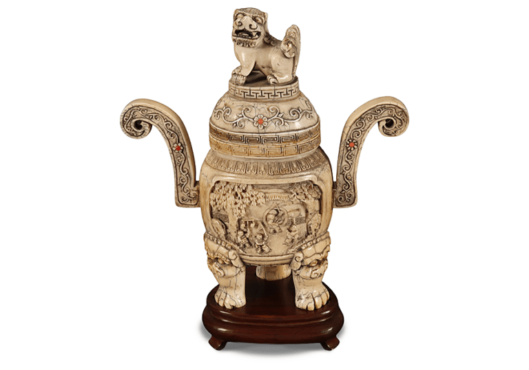 Chinese Ivory Censer