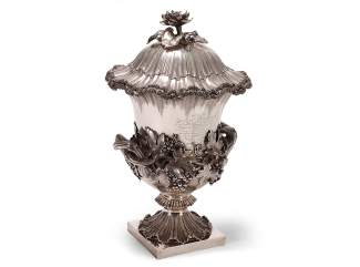 Silver Urn and Cover