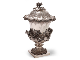 Silver Urn and Cover